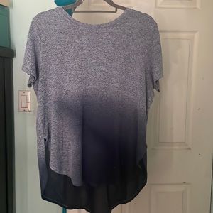 Beautiful ombre blue top